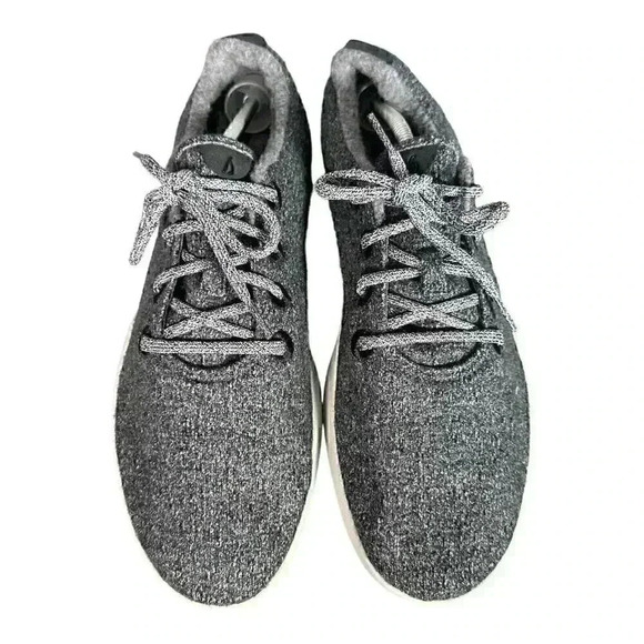Allbirds Wool Runners Running Shoes Gray Mens 13 Merino Wool Lace Up Extra Laces - Picture 4 of 8
